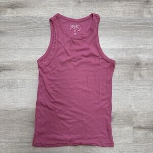 Canyon Guide Outfitters Pink Fitted Ribbed Seamless Tank Top Women’s Size M
